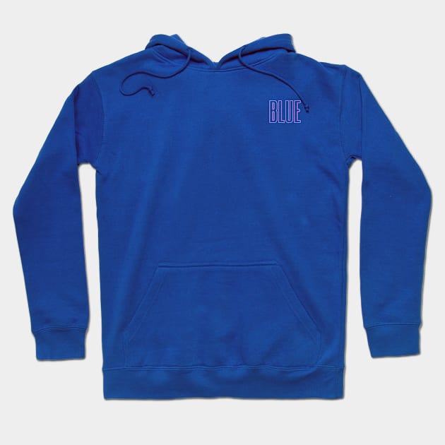 BLUE Hoodie by   JRF